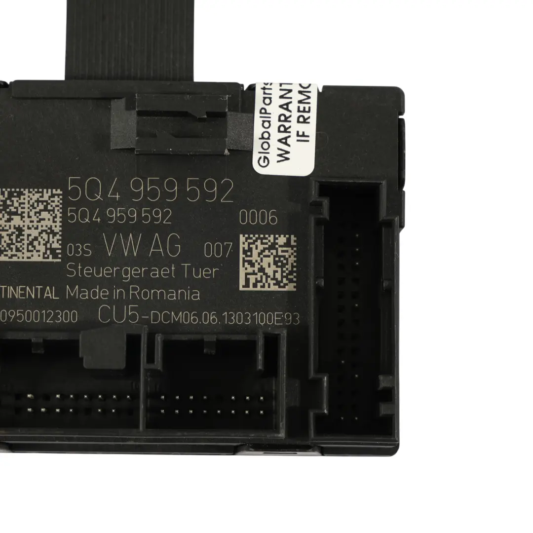 Seat Leon Mk3 Door Module Control Unit Front Passenger Side Door - SKU 5Q4959592 - Part number 5Q4959592