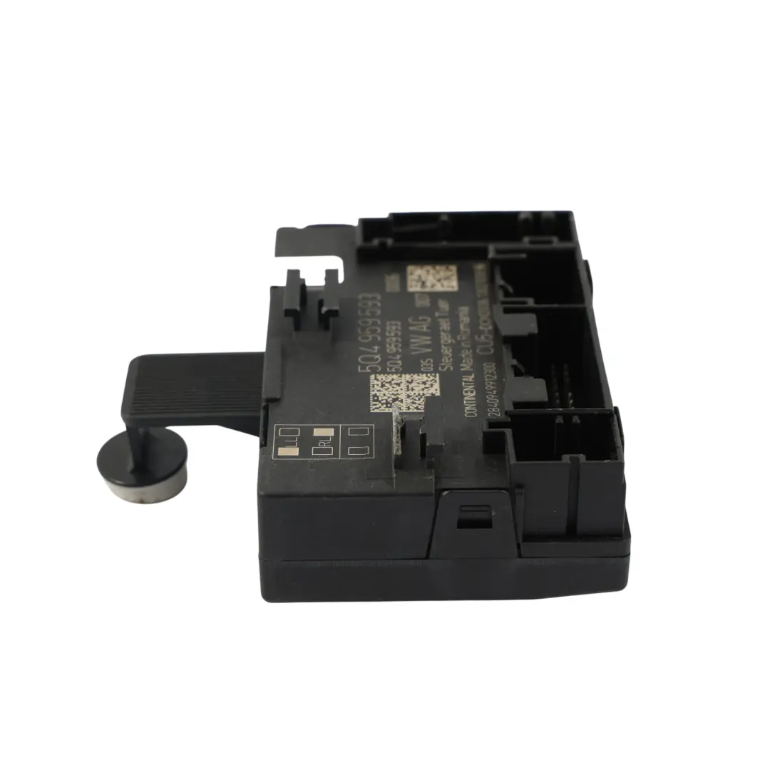 Mk3 5F Door Module Control Unit Front Driver's Side Door to Seat Leon with Part number 5Q4959593 Seat Leon Mk3 5F Door Module Control Unit Front Driver's Side Door - SKU 5Q4959593 - Part number 5Q4959593