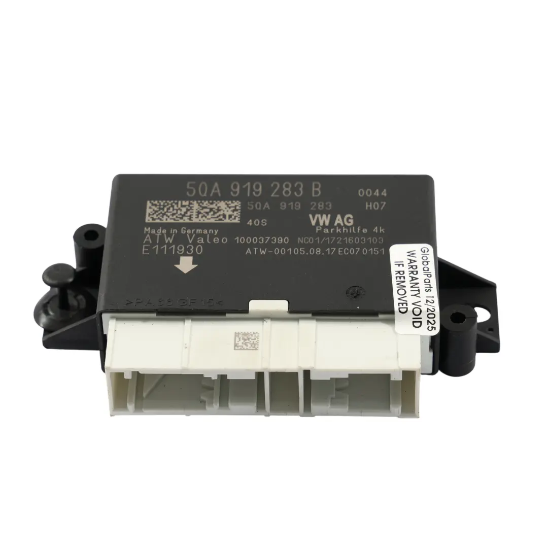 Audi A3 8V Module Aide Stationnement PDC Contrôle Distance - SKU 5QA919283B - Numéro de pièce 5QA919283B