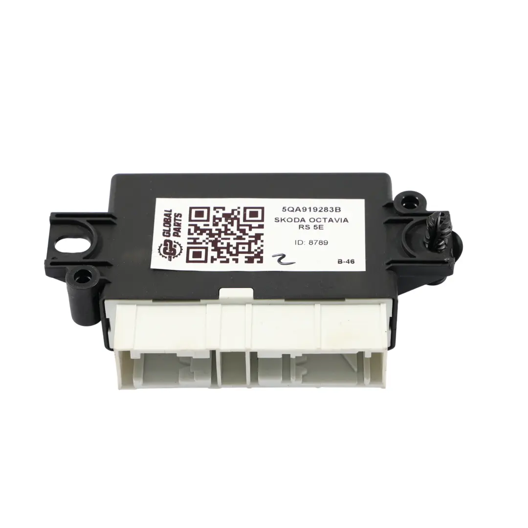 Assistent PDC Abstands Regelmodul für Skoda Octavia 5E III Park mit Teilenummer 5QA919283B Skoda Octavia 5E III Park Assistent PDC Abstands Regelmodul - SKU 5QA919283B - Teilenummer 5QA919283B