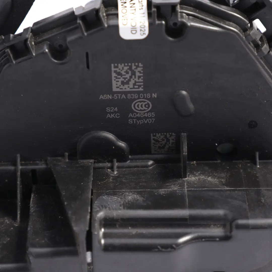 8Y Q3 F3 Actuador Trasero Cerradura Puerta Derecha para Audi A3 S3 con número de pieza 5TA839016N Audi A3 S3 8Y Q3 F3 Actuador Trasero Cerradura Puerta Derecha - SKU 5TA839016N - Número de pieza 5TA839016N