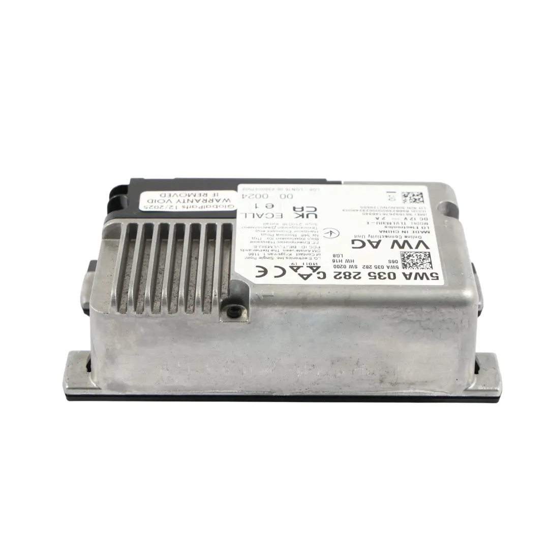 Module Commande Services Ligne Unité ECU pour Volkswagen Transporter T6 à propos du numéro de pièce 5WA035282C Volkswagen Transporter T6 Module Commande Services Ligne Unité ECU - SKU 5WA035282C - Numéro de pièce 5WA035282C