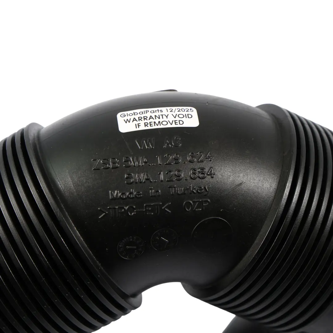 8Y 2.0 TFSI Tubo Di Aspirazione Dell'Aria Tubo Flessibile per Audi S3 con numero di parte 5WA129624 Audi S3 8Y 2.0 TFSI Tubo Di Aspirazione Dell'Aria Tubo Flessibile - SKU 5WA129624 - Numero di parte 5WA129624