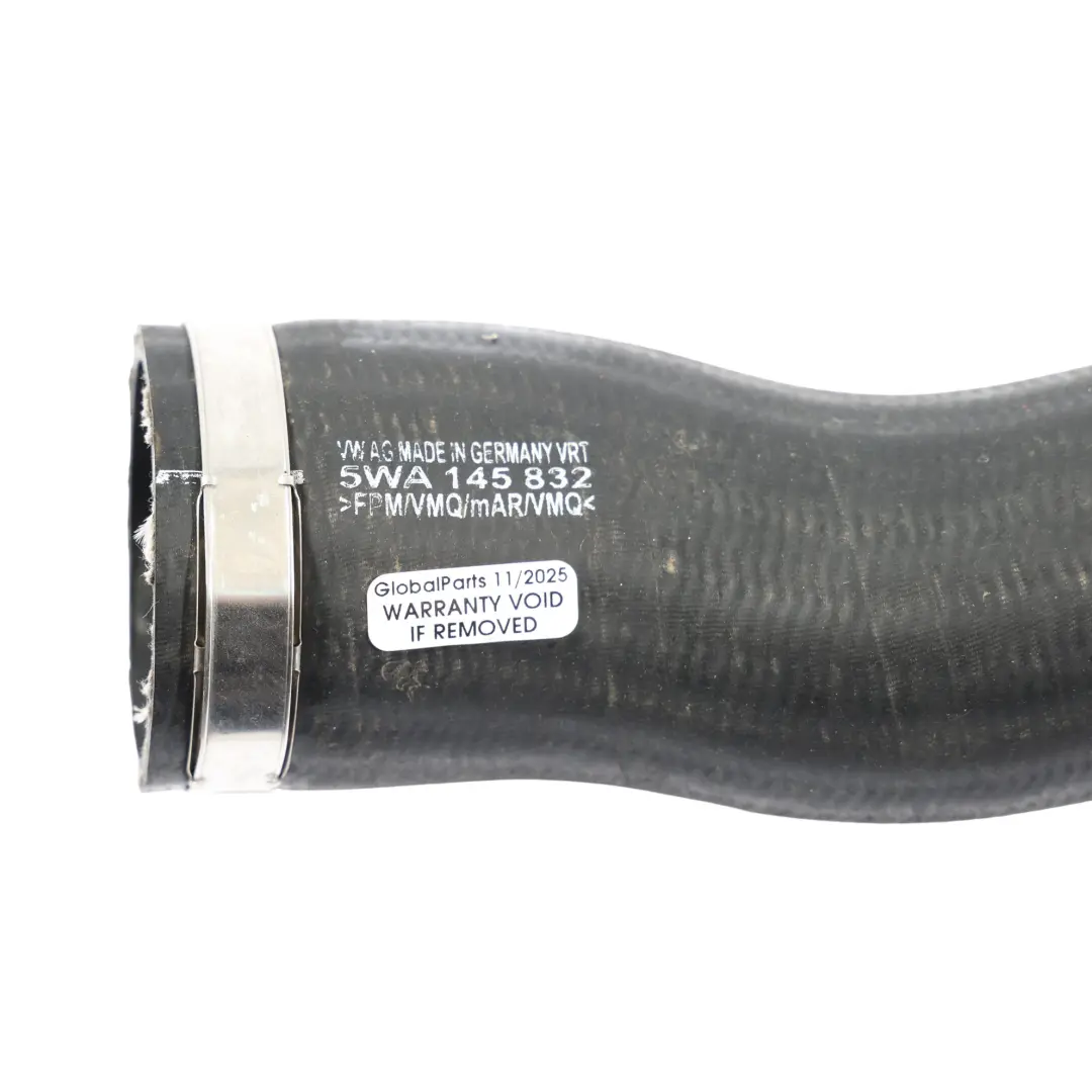 Audi S3 8Y 2.0 TFSI Intercooler Air Charge Pipe Hose Line - SKU 5WA145832 - Part number 5WA145832