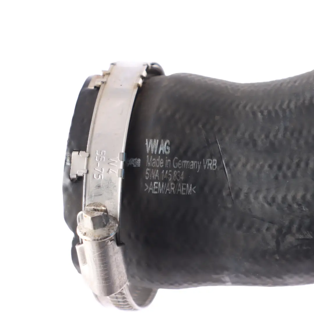 8Y VW Golf Mk8 Intercooler Pipe Air Charge Hose Line 2.0 TFSI to Audi S3 with Part number 5WA145834 Audi S3 8Y VW Golf Mk8 Intercooler Pipe Air Charge Hose Line 2.0 TFSI - SKU 5WA145834 - Part number 5WA145834