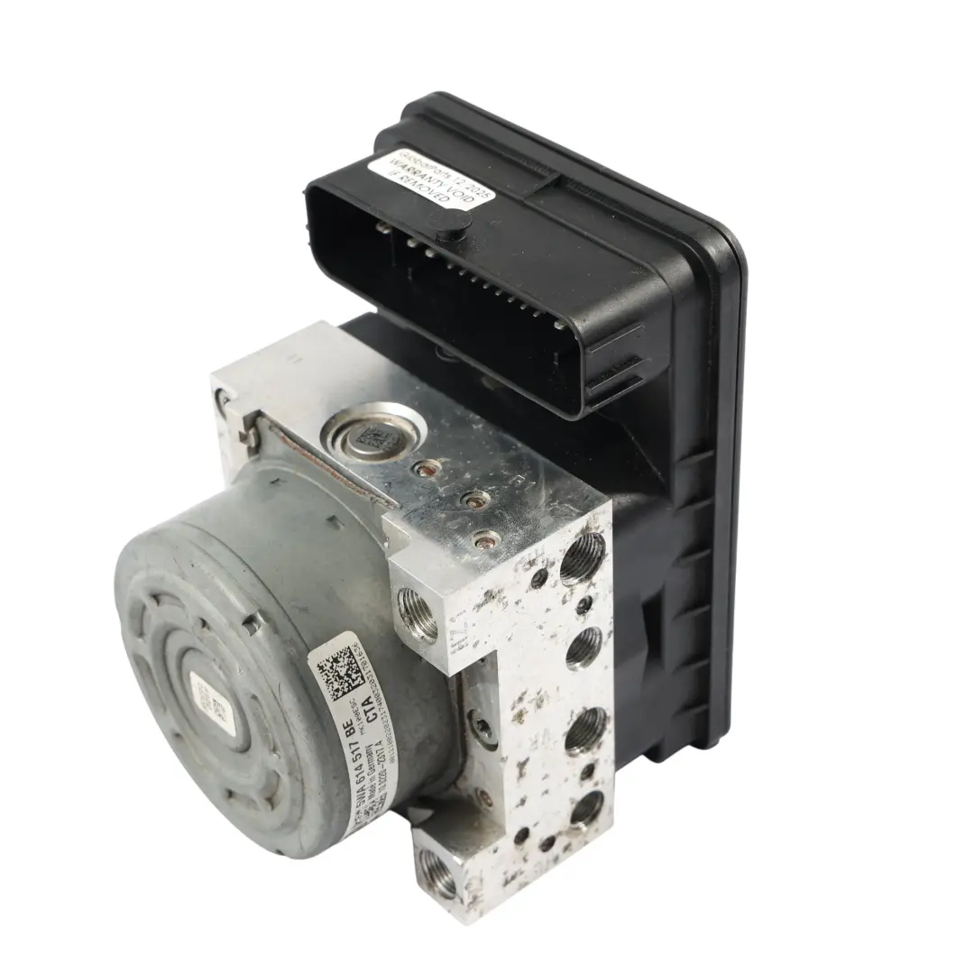 Audi A3 8Y ABS Pump Hydraulic Brake Pump Control Module - SKU 5WA614517BE - Part number 5WA614517BE