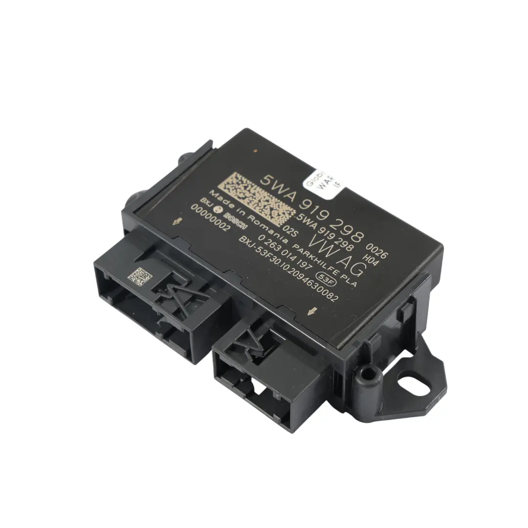 8Y PDC Park Distance Assist Sensor Modul Steuergerät für Audi S3 mit Teilenummer 5WA919298 Audi S3 8Y PDC Park Distance Assist Sensor Modul Steuergerät - SKU 5WA919298 - Teilenummer 5WA919298