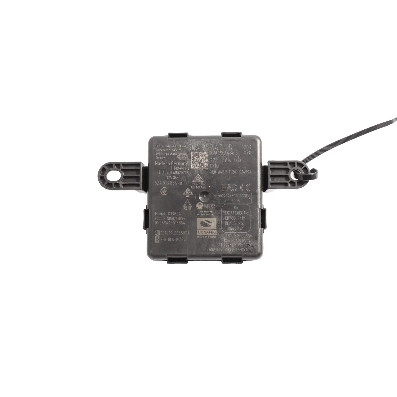 Audi A3 8Y Volkswagen Golf Mk8 Keyless Entry Module Control Unit ECU 5WA959436B