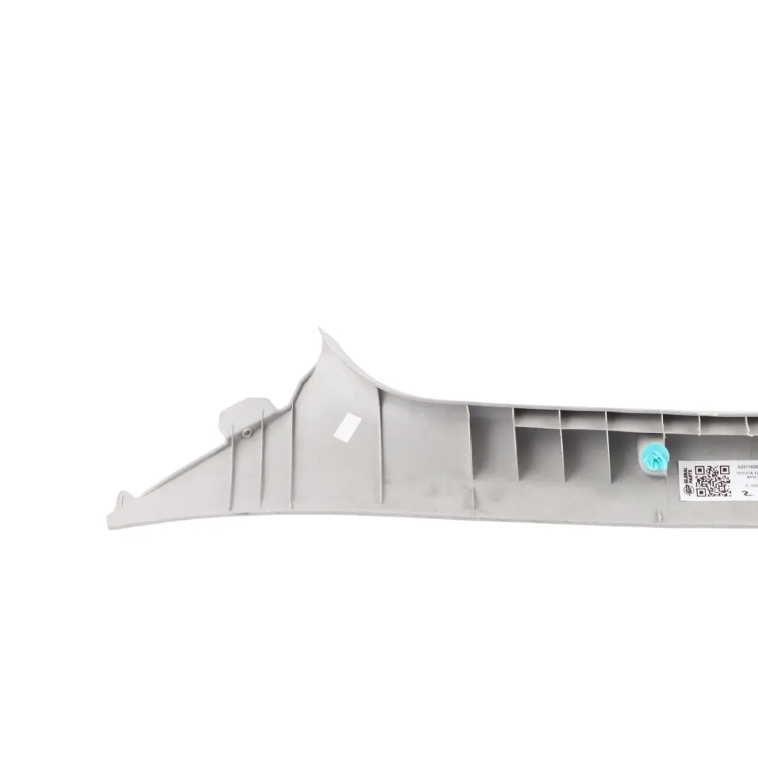 Toyota Yaris Mk1 Interior A-Pillar Upper Trim Cover Right Grey O/S - SKU 622110D010 - Part number 622110D010