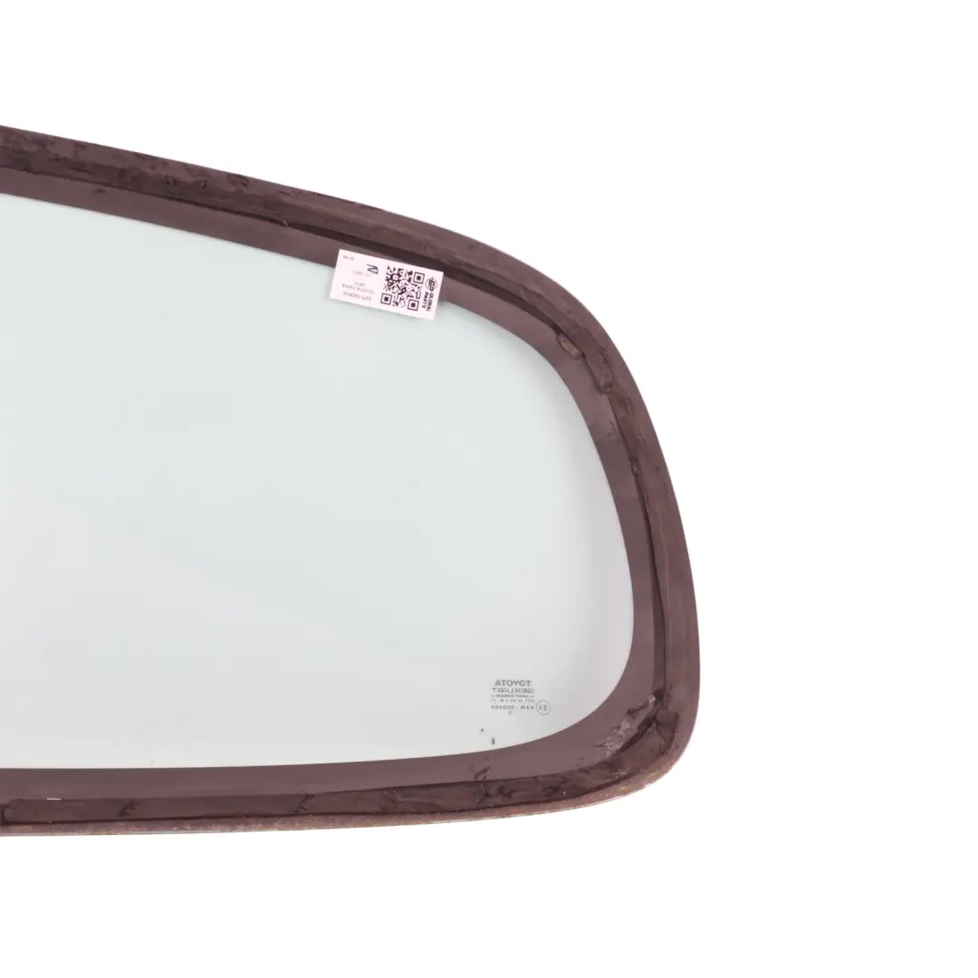 Toyota Yaris Mk1 Rear Side Window Quarter Glass Green Right O/S - SKU 627110D010 - Part number 627110D010
