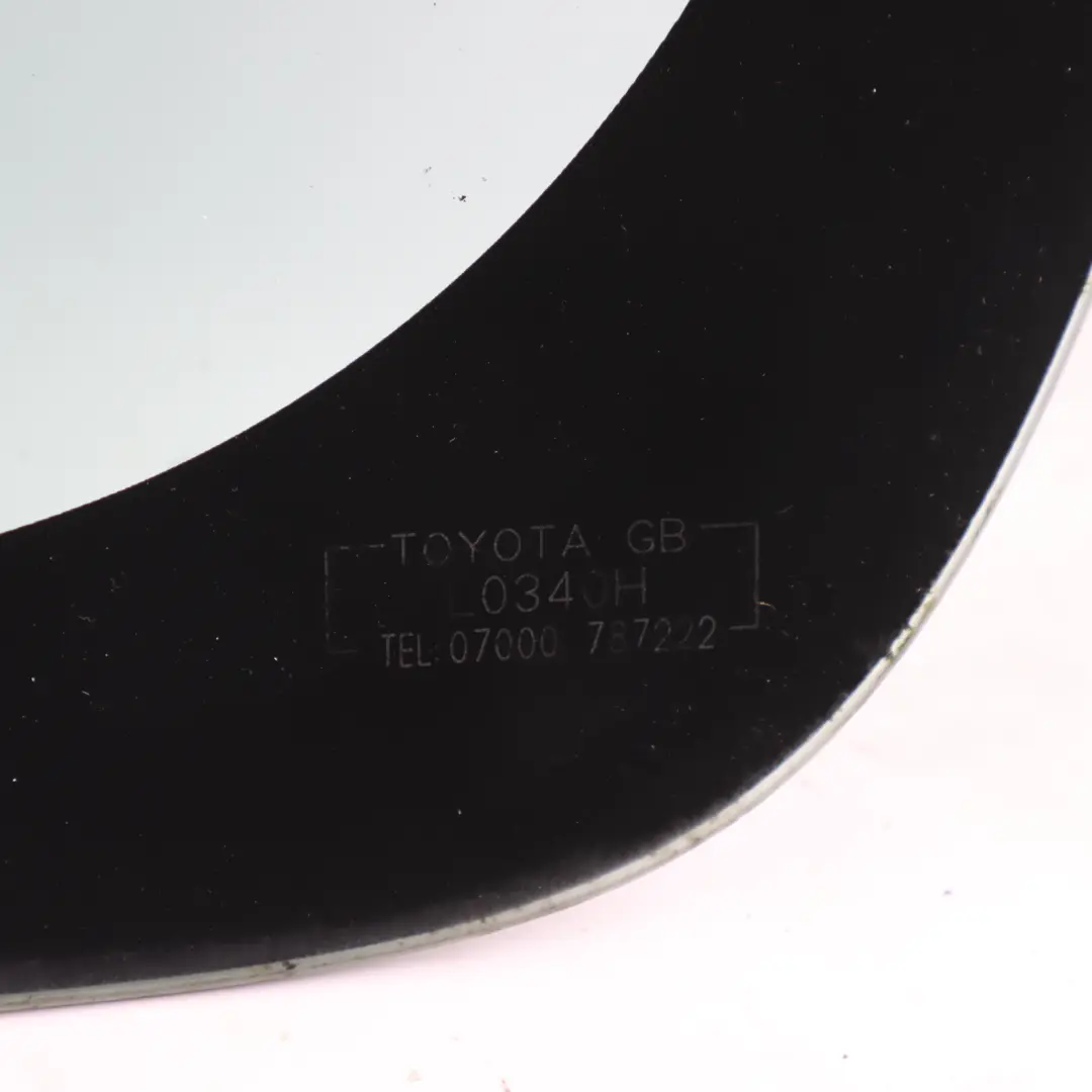 Toyota Yaris Mk1 Rear Side Window Quarter Glass Green Right O/S - SKU 627110D010 - Part number 627110D010