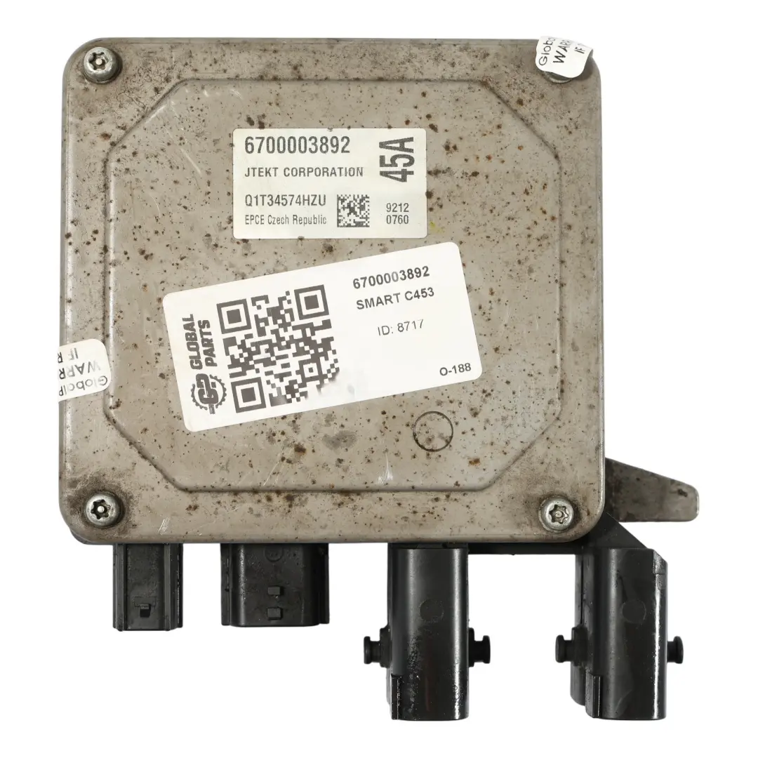 C453 Lenk Säulen Steuergerät Modul für Smart Fortwo mit Teilenummer 6700003892 Smart Fortwo C453 Lenk Säulen Steuergerät Modul - SKU 6700003892 - Teilenummer 6700003892