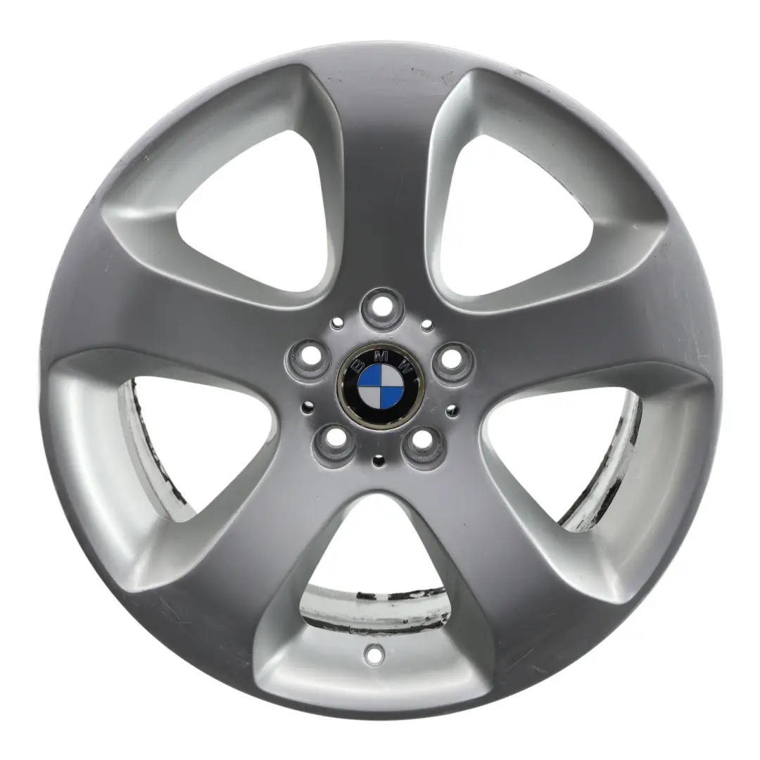 Vorderrad Felge Silber 19" Sternspeiche 132 9J ET:48 für BMW X5 E53 mit Teilenummer 6761931 BMW X5 E53 Vorderrad Felge Silber 19" Sternspeiche 132 9J ET:48 - SKU 6761931-3 - Teilenummer 6761931
