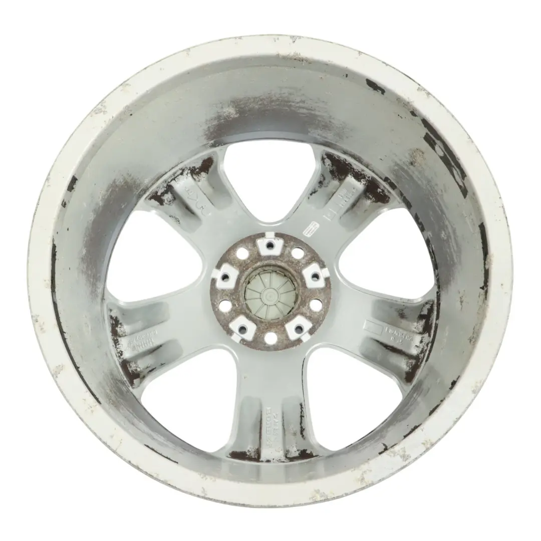 Alloy Rim Silver 19" 10J ET:45 Star Spoke 132 to BMW X5 E53 Rear Wheel with Part number 6761932 BMW X5 E53 Rear Wheel Alloy Rim Silver 19" 10J ET:45 Star Spoke 132 - SKU 6761932-1 - Part number 6761932