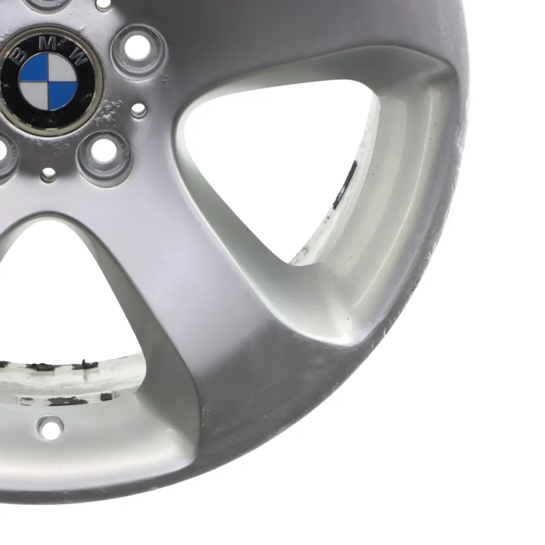 Alloy Rim Silver 19" 10J ET:45 Star Spoke 132 to BMW X5 E53 Rear Wheel with Part number 6761932 BMW X5 E53 Rear Wheel Alloy Rim Silver 19" 10J ET:45 Star Spoke 132 - SKU 6761932-1 - Part number 6761932