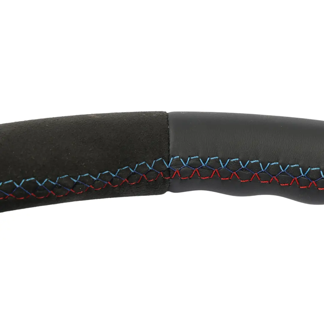 NEU Schwarz Leder / Alcantara Sport Lenkrad Multifunktion für Mini Cooper R50 R52 mit Teilenummer 6762458 Mini Cooper R50 R52 NEU Schwarz Leder / Alcantara Sport Lenkrad Multifunktion - SKU 6762458-1 - Teilenummer 6762458