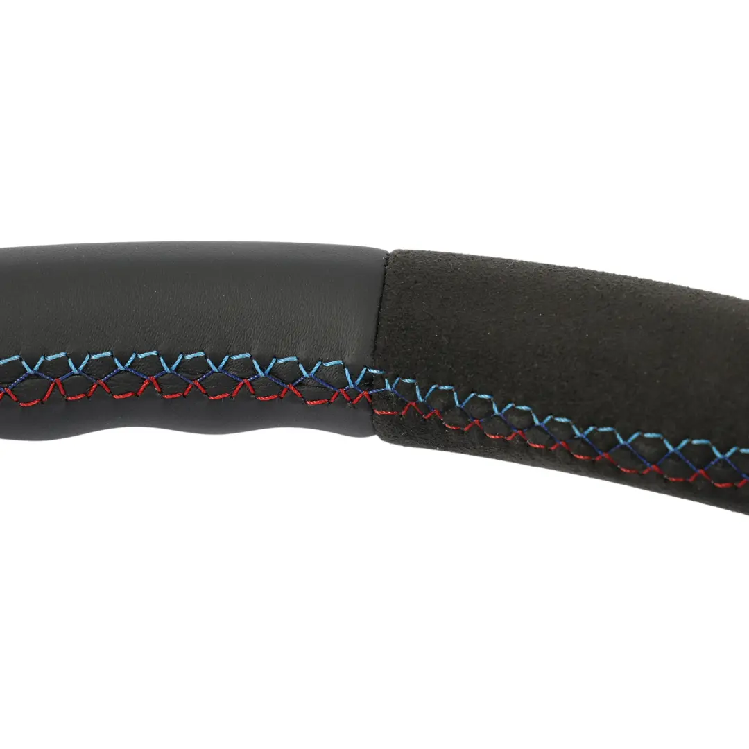 Nuovo Nero Pelle / Alcantara Sport Volante Multifunzione per Mini Cooper R50 R52 con numero di parte 6762458 Mini Cooper R50 R52 Nuovo Nero Pelle / Alcantara Sport Volante Multifunzione - SKU 6762458-1 - Numero di parte 6762458