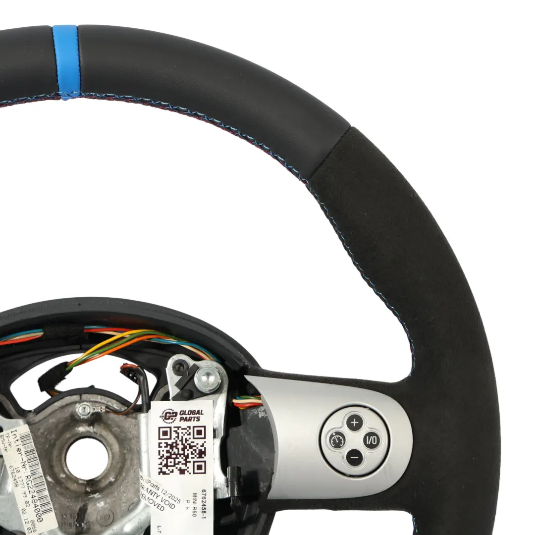 Kierownica Sportowa NOWA Skóra Alcantara do Mini Cooper R50 R52 o numerze 6762458 Mini Cooper R50 R52 Kierownica Sportowa NOWA Skóra Alcantara - SKU 6762458-1 - Numer Części 6762458