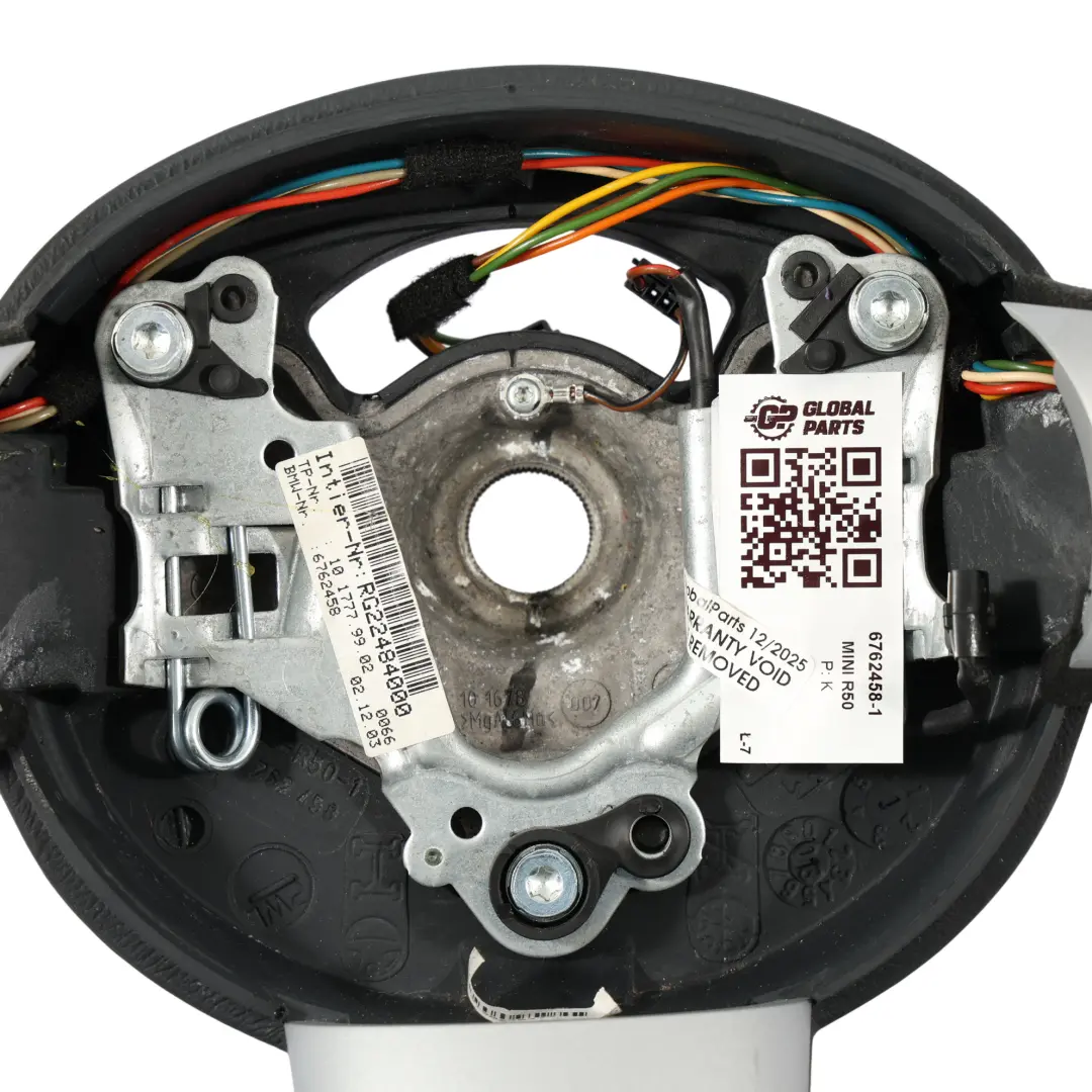 NUEVO Negro Cuero / Alcantara Volante Deportivo Mulifuncion para Mini Cooper R50 con número de pieza 6762458 Mini Cooper R50 NUEVO Negro Cuero / Alcantara Volante Deportivo Mulifuncion - SKU 6762458-1 - Número de pieza 6762458