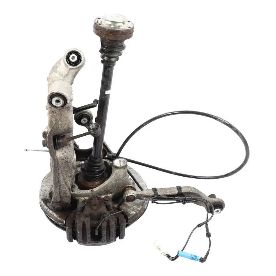 BMW E63 E64 650i N62N Suspension Leg Rear Wheel Hub Brake Caliper Disc Right N/S - SKU 6763119-12 - Part number 6763119