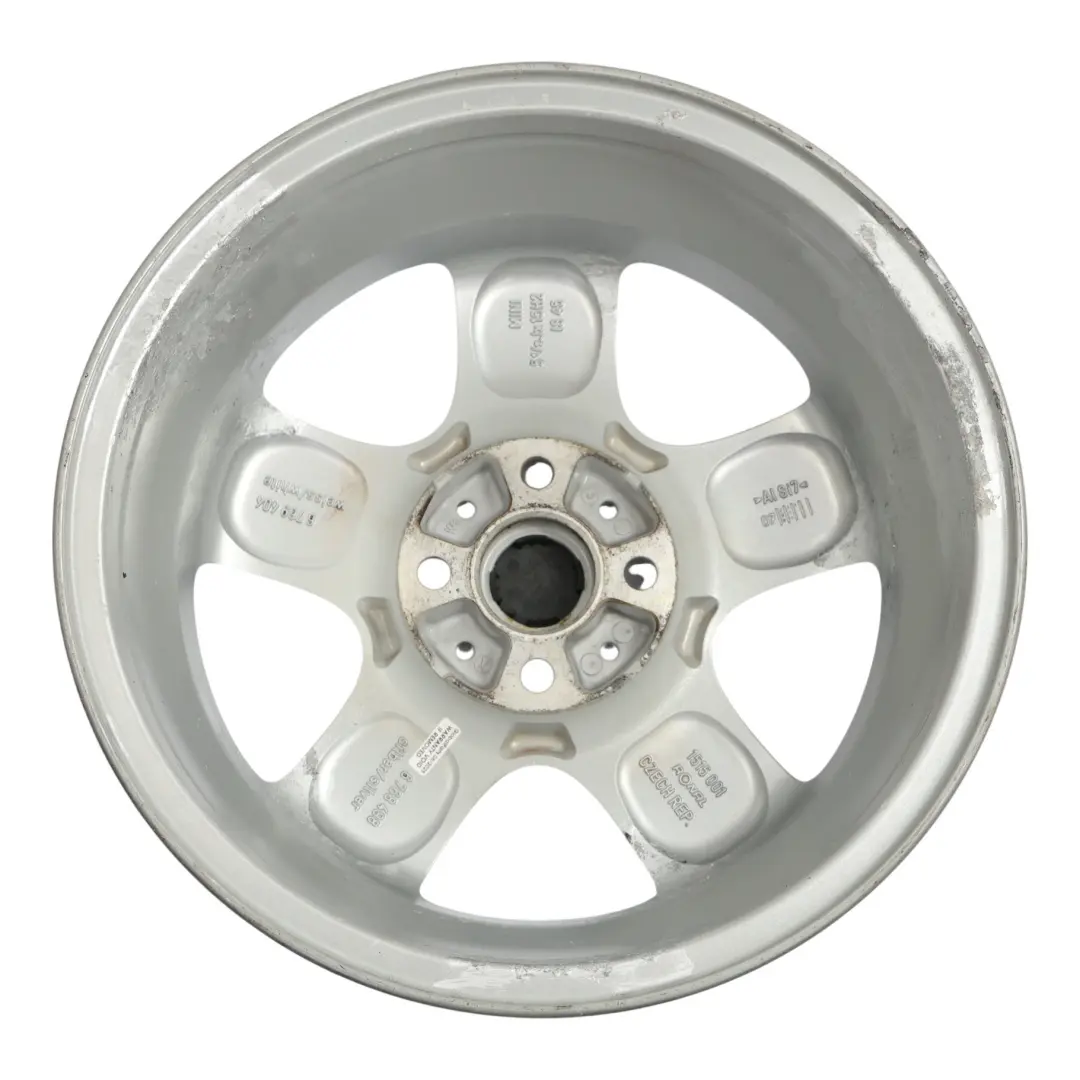 Mini Cooper R50 R56 Jantes Alu Alliage Argent 15" etoile Spooler 100 - SKU 6768498-1 - Numéro de pièce 6768498
