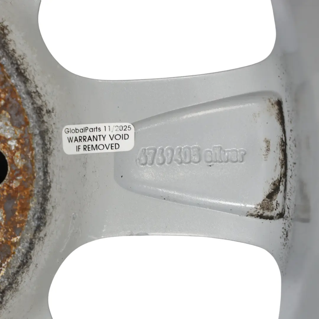 Mini R50 R56 Silver Wheel Alloy Rim 15" ET:45 5,5J Rotator Spoke 101 - SKU 6769405-3 - Part number 6769405