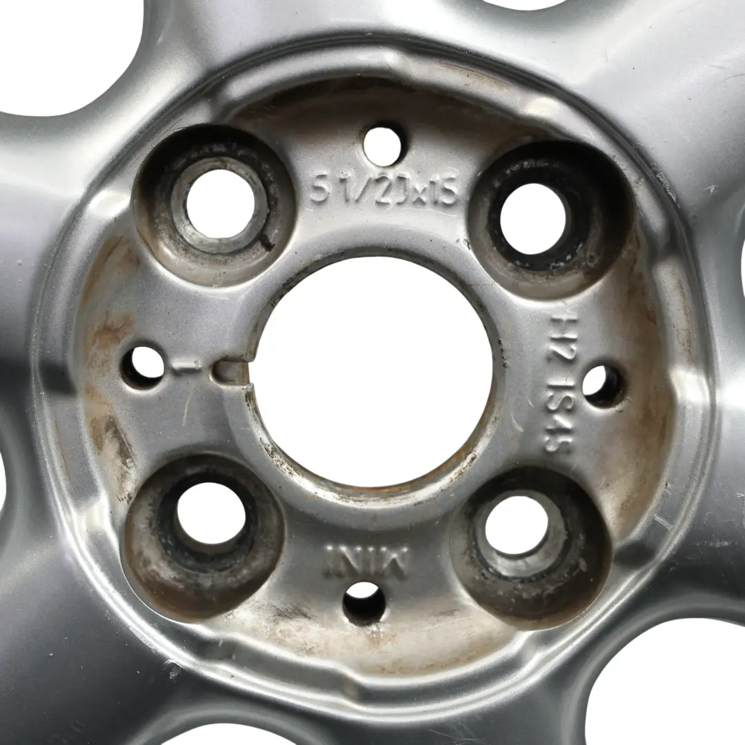 Mini R50 R56 Silver Wheel Alloy Rim 15" ET:45 5,5J Rotator Spoke 101 - SKU 6769405-3 - Part number 6769405