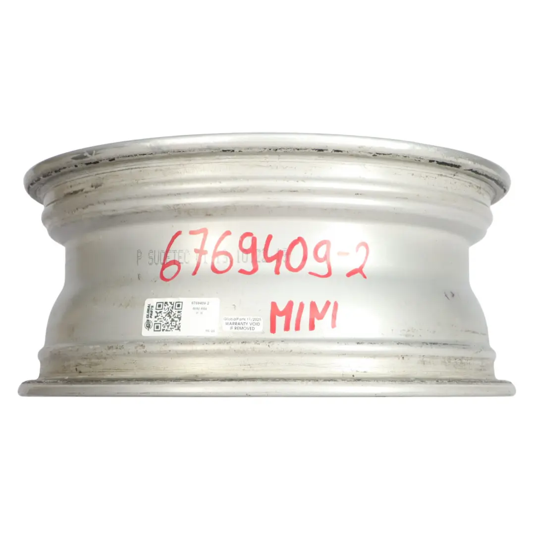 Mini R50 R52 R53 R55 R56 R57 Wheel Alloy Rim 16" 6,5J ET:48 5-Star 103 - SKU 6769409-2 - Part number 6769409