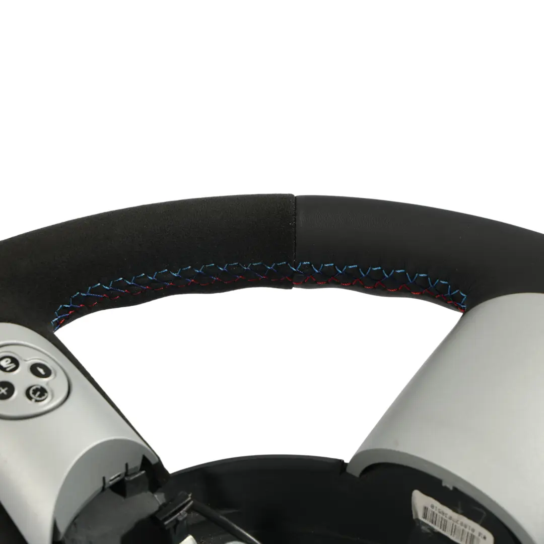 NUEVO Negro Cuero Alcantara Sport para Mini Cooper R50 R52 R53 Volante con número de pieza 6769733 Mini Cooper R50 R52 R53 Volante NUEVO Negro Cuero Alcantara Sport - SKU 6769733-2 - Número de pieza 6769733