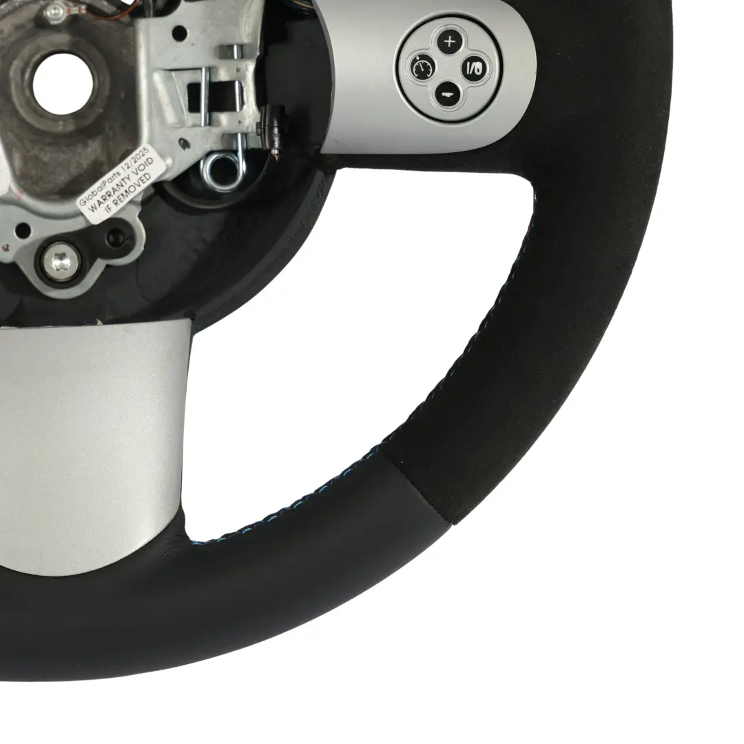 Volant NEUF Cuir Noir Alcantara Sport pour Mini Cooper R50 R52 R53 à propos du numéro de pièce 6769733 Mini Cooper R50 R52 R53 Volant NEUF Cuir Noir Alcantara Sport - SKU 6769733-2 - Numéro de pièce 6769733