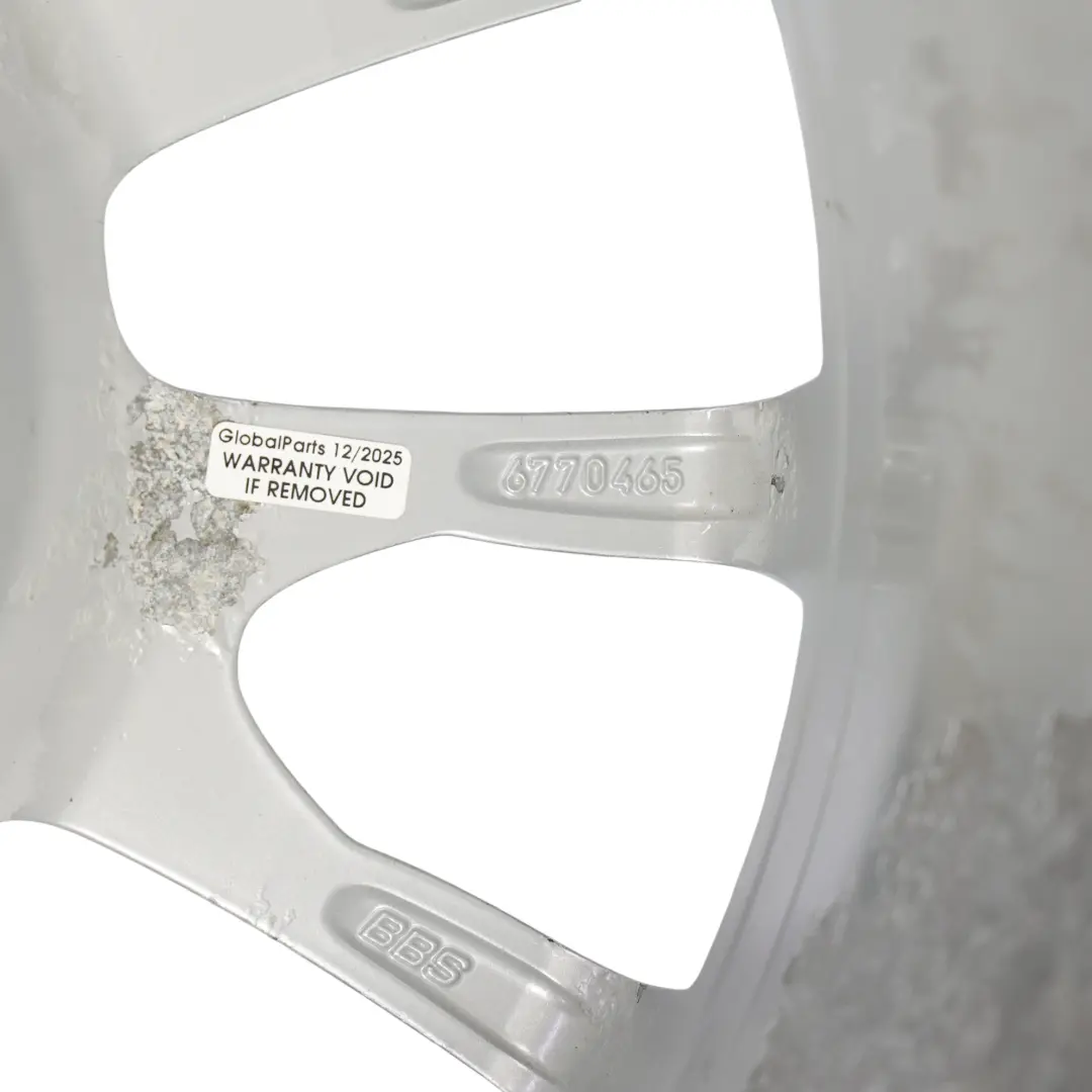 BMW E90 E91 E92 Hinten Alu Felge 18" Radialspeiche 216 8,5J ET:37 - SKU 6770465-4 - Teilenummer 6770465