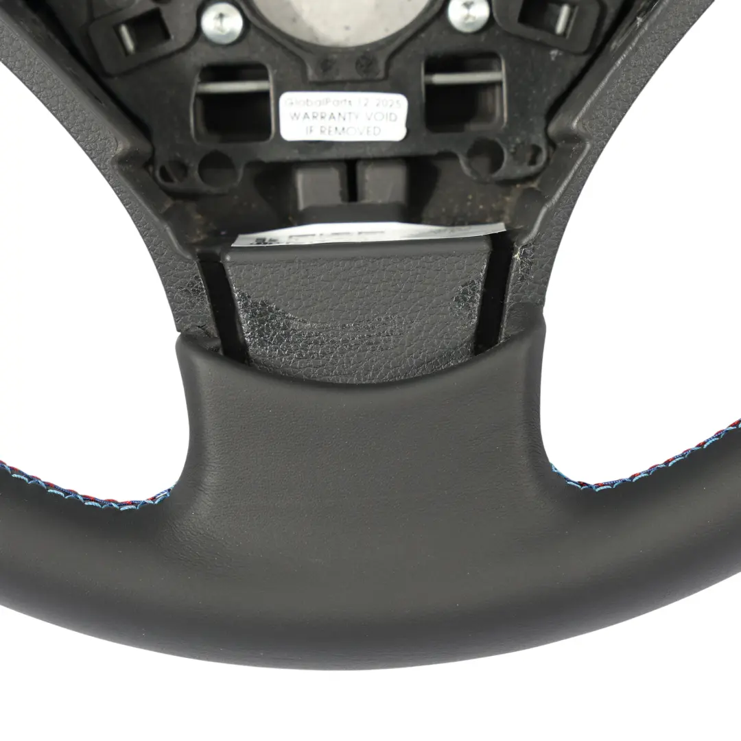 Leather Steering Wheel M-tricolored to BMW 5 Series E60 E61 LCI Black New with Part number 6774456 BMW 5 Series E60 E61 LCI Black New Leather Steering Wheel M-tricolored - SKU 6774456-1 - Part number 6774456