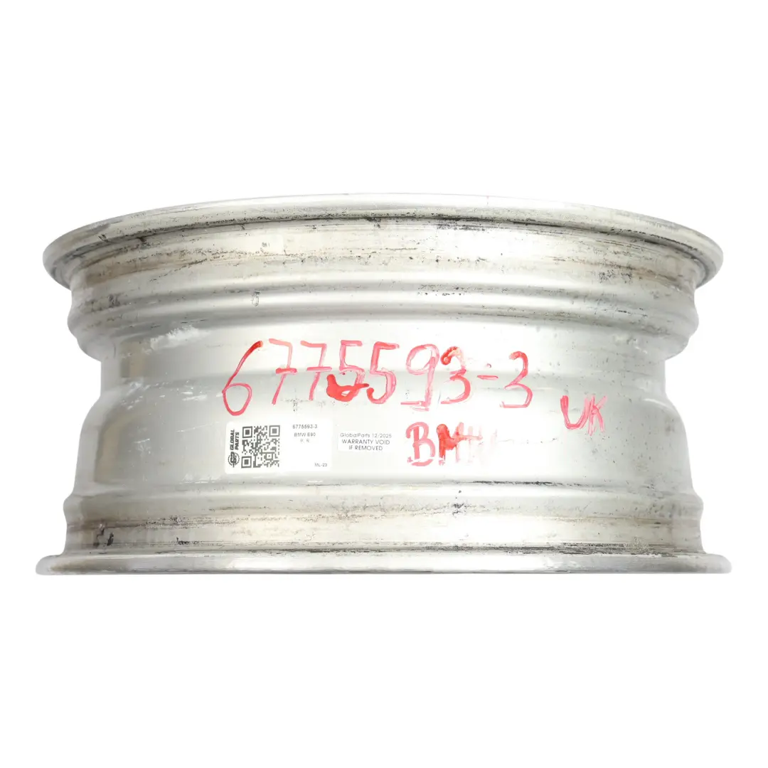 Alloy Wheel Rim 16" Double Spoke 154 ET:34 7J to BMW E90 with Part number 6775593 BMW E90 Alloy Wheel Rim 16" Double Spoke 154 ET:34 7J - SKU 6775593-3 - Part number 6775593