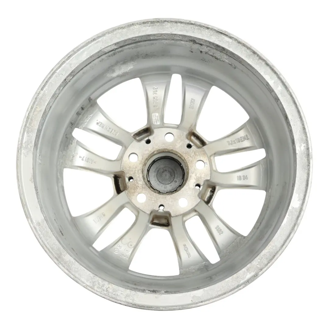 Alloy Wheel Rim 16" Double Spoke 154 ET:34 7J to BMW E90 with Part number 6775593 BMW E90 Alloy Wheel Rim 16" Double Spoke 154 ET:34 7J - SKU 6775593-3 - Part number 6775593