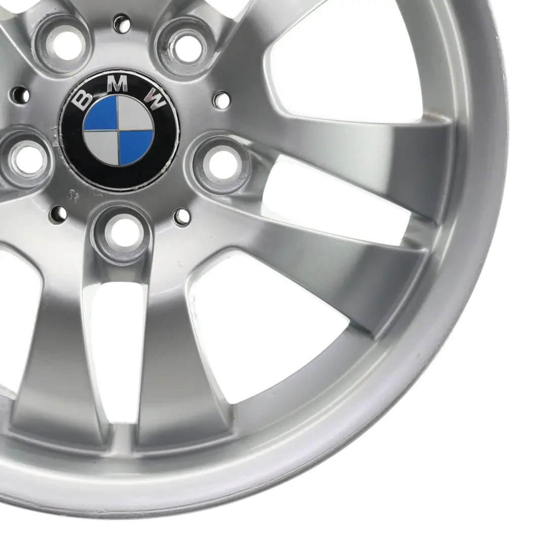 Leichtmetallfelge 16" Doppelspeiche 154 ET:34 7J für BMW E90 mit Teilenummer 6775593 BMW E90 Leichtmetallfelge 16" Doppelspeiche 154 ET:34 7J - SKU 6775593-3 - Teilenummer 6775593