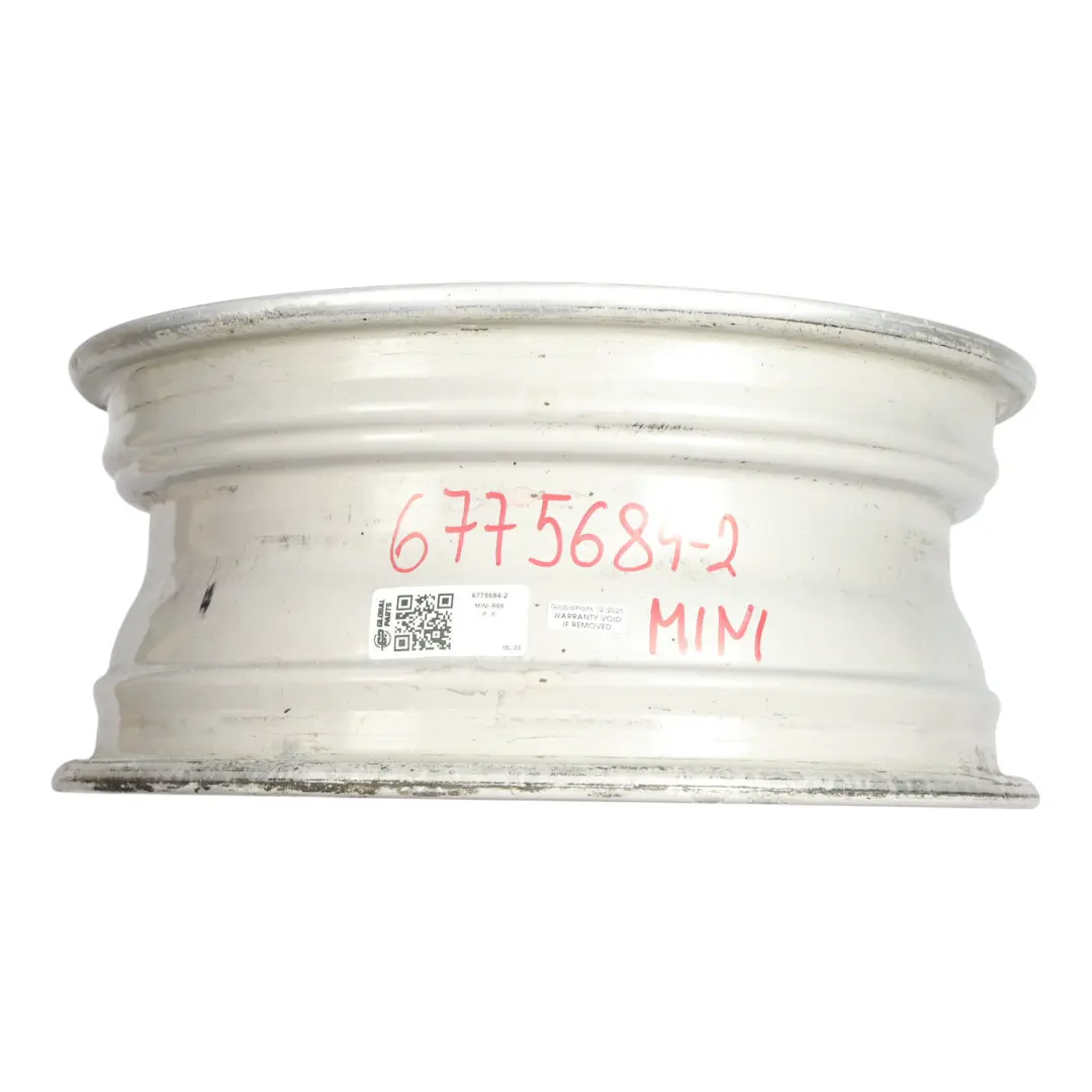 Mini Cooper R50 R53 R55 R56 Cerchio AlluMini o 16" 6,5J ET: 48 Rad Ponte Spoke - SKU 6775684-2 - Numero di parte 6775684