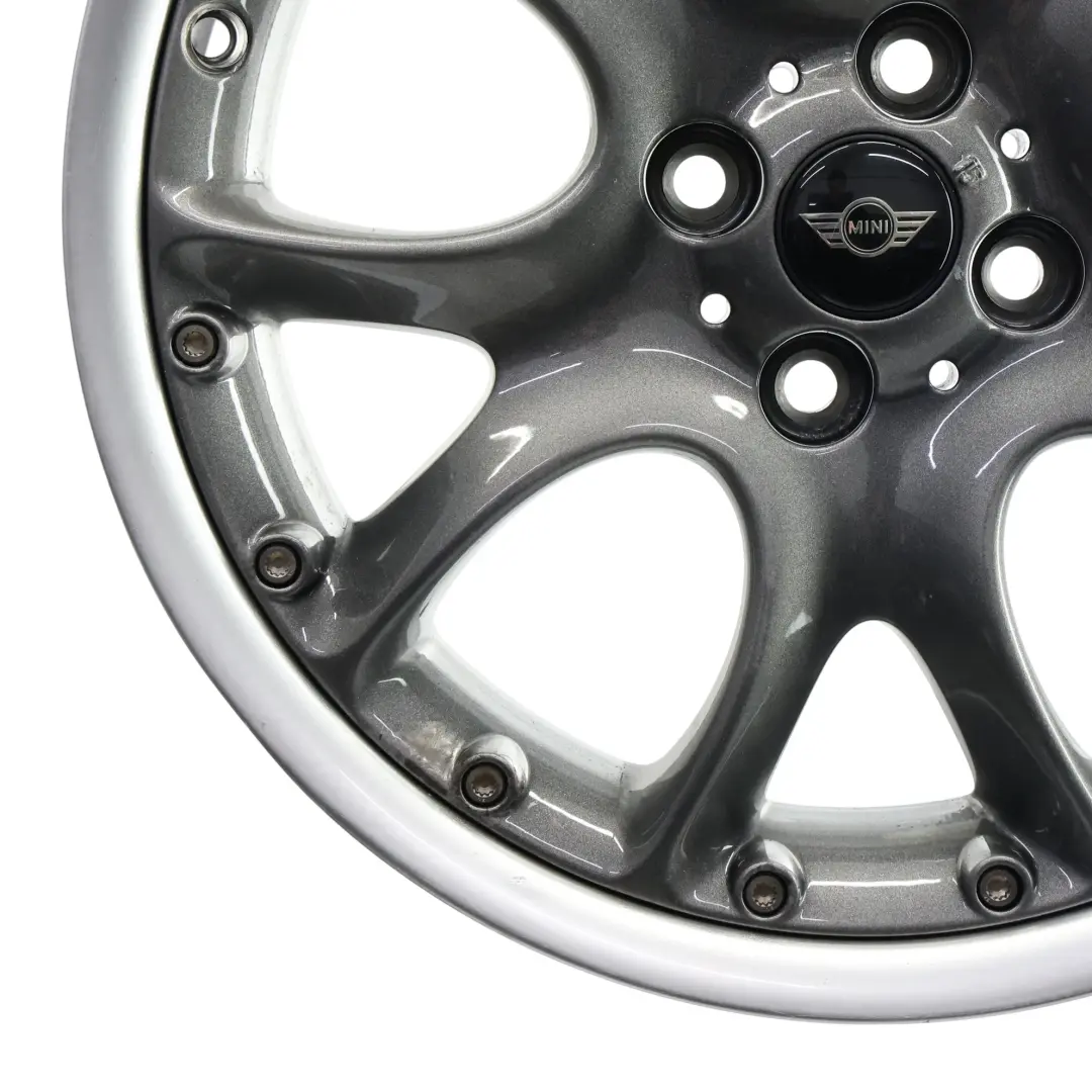 Mini Cooper R50 R56 Llanta Aleación Plata De 17 "7J ET:48 Web Cross Spoke 98 - SKU 6775686-8 - Número de pieza 6775686