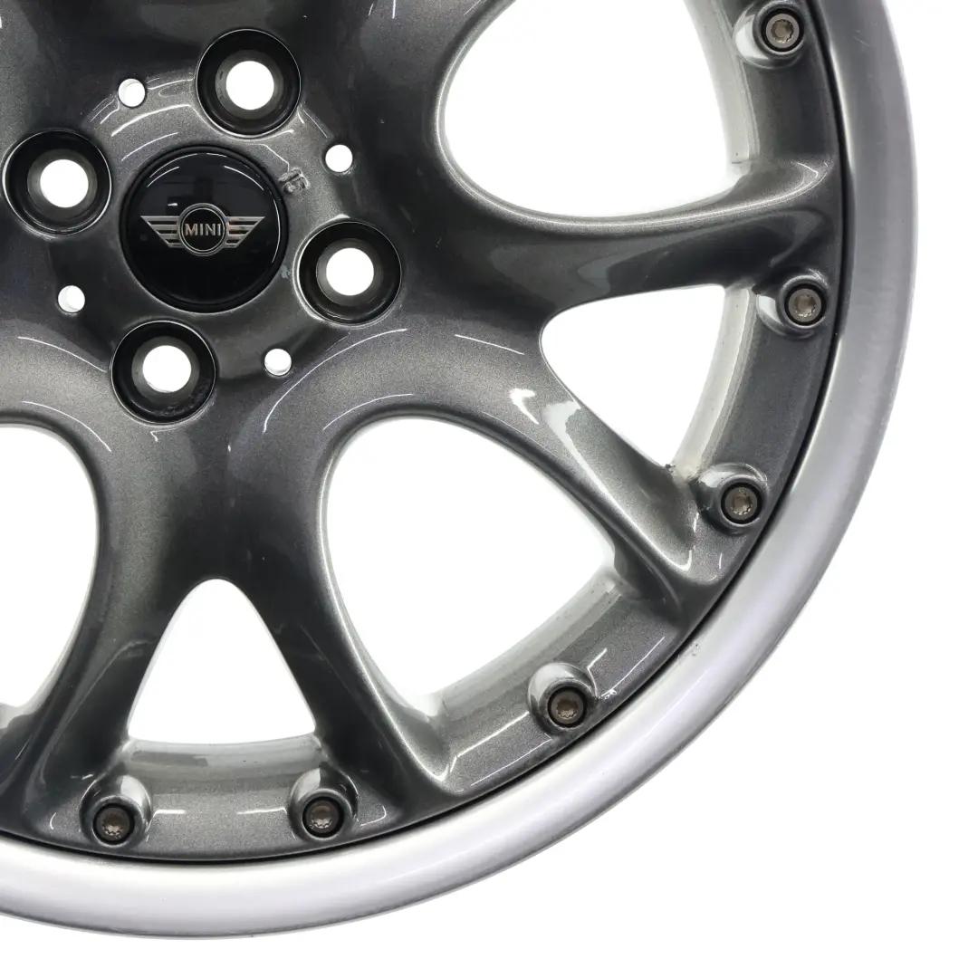 Mini Cooper R50 R56 Felge Alufelge Silber 17" 7J ET:48 Web Cross Spoke 98 - SKU 6775686-8 - Teilenummer 6775686