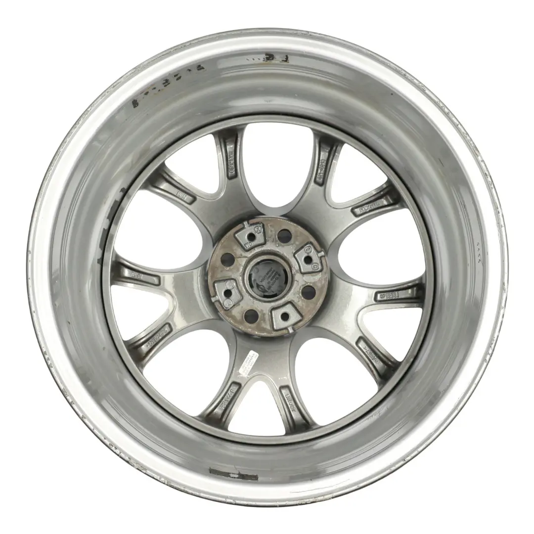 Mini Cooper R50 R56 Jante En Alliage Argenté 17" 7J ET:48 À Rayons Croisés 98 - SKU 6775686-9 - Numéro de pièce 6775686