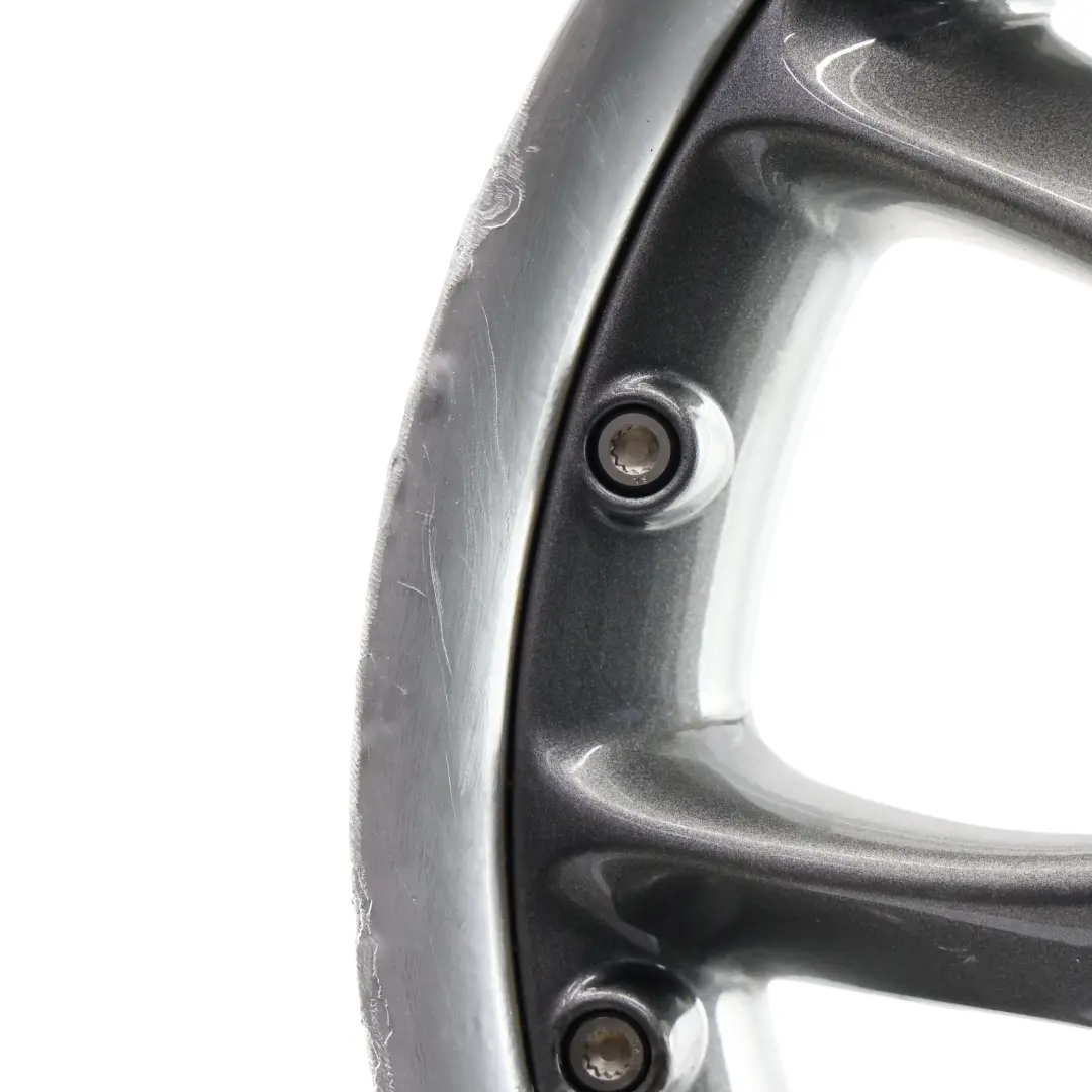 Cerchio Ruota Lega Argento 17" 7J ET:48 Web Cross Spoke 98 per Mini Cooper R50 R56 con numero di parte 6775686 Mini Cooper R50 R56 Cerchio Ruota Lega Argento 17" 7J ET:48 Web Cross Spoke 98 - SKU 6775686-9 - Numero di parte 6775686