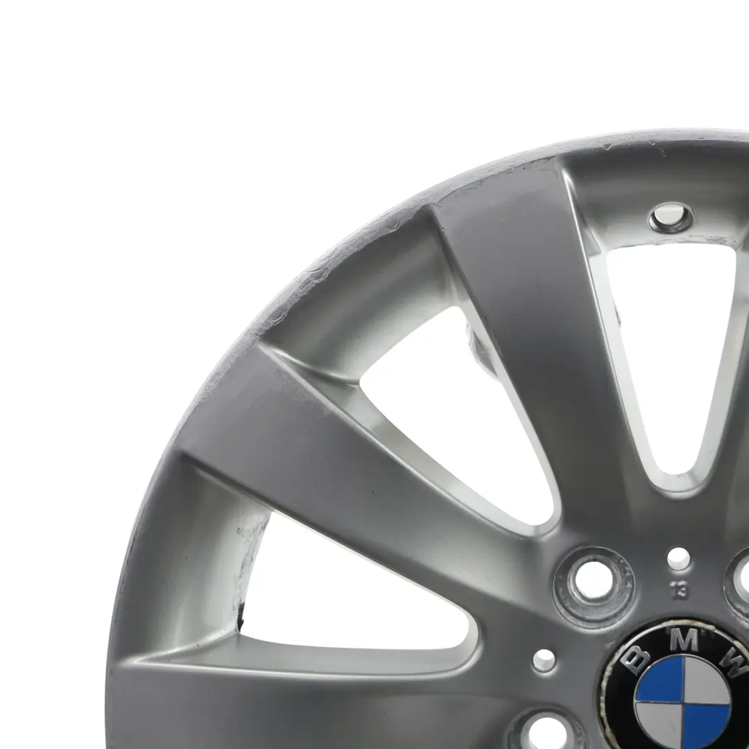 BMW E60 E61 Cerchio in lega argento 17" razze radiali 244 7,5J ET:20 - SKU 6777347-1 - Numero di parte 6777347