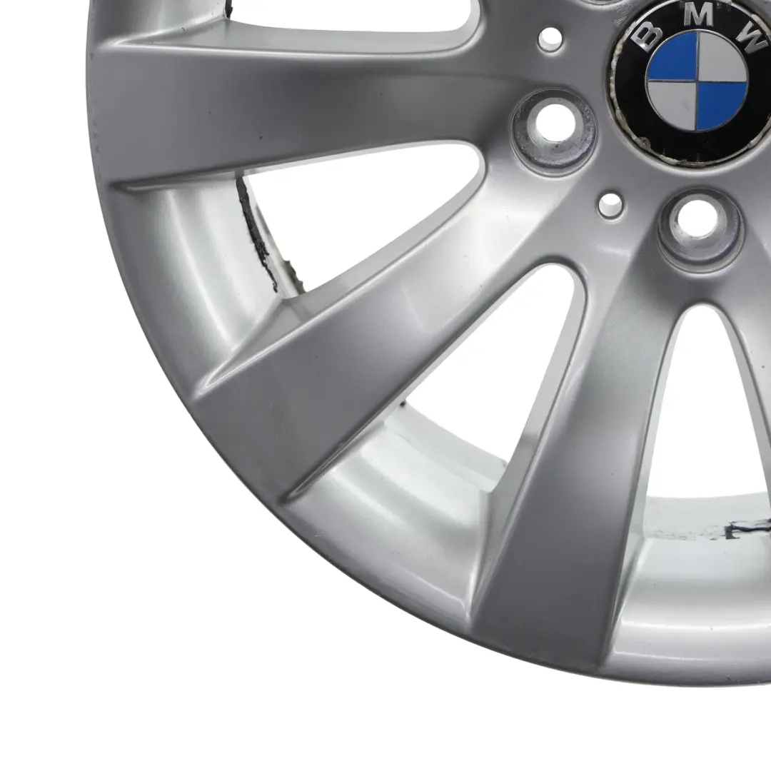 BMW E60 E61 llanta aleación de plata 17" radial radios 244 7,5J ET:20 - SKU 6777347-1 - Número de pieza 6777347