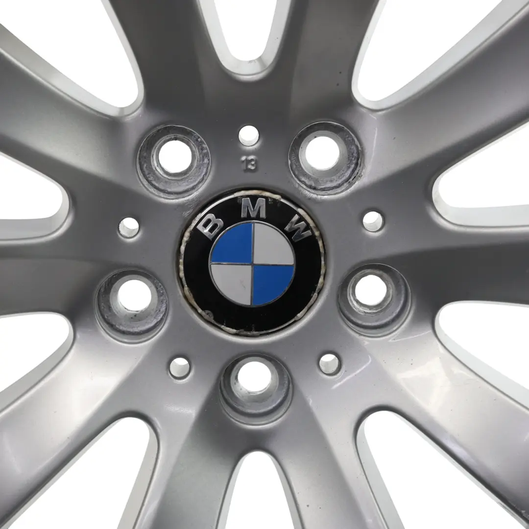 BMW E60 E61 Cerchio in lega argento 17" razze radiali 244 7,5J ET:20 - SKU 6777347-1 - Numero di parte 6777347