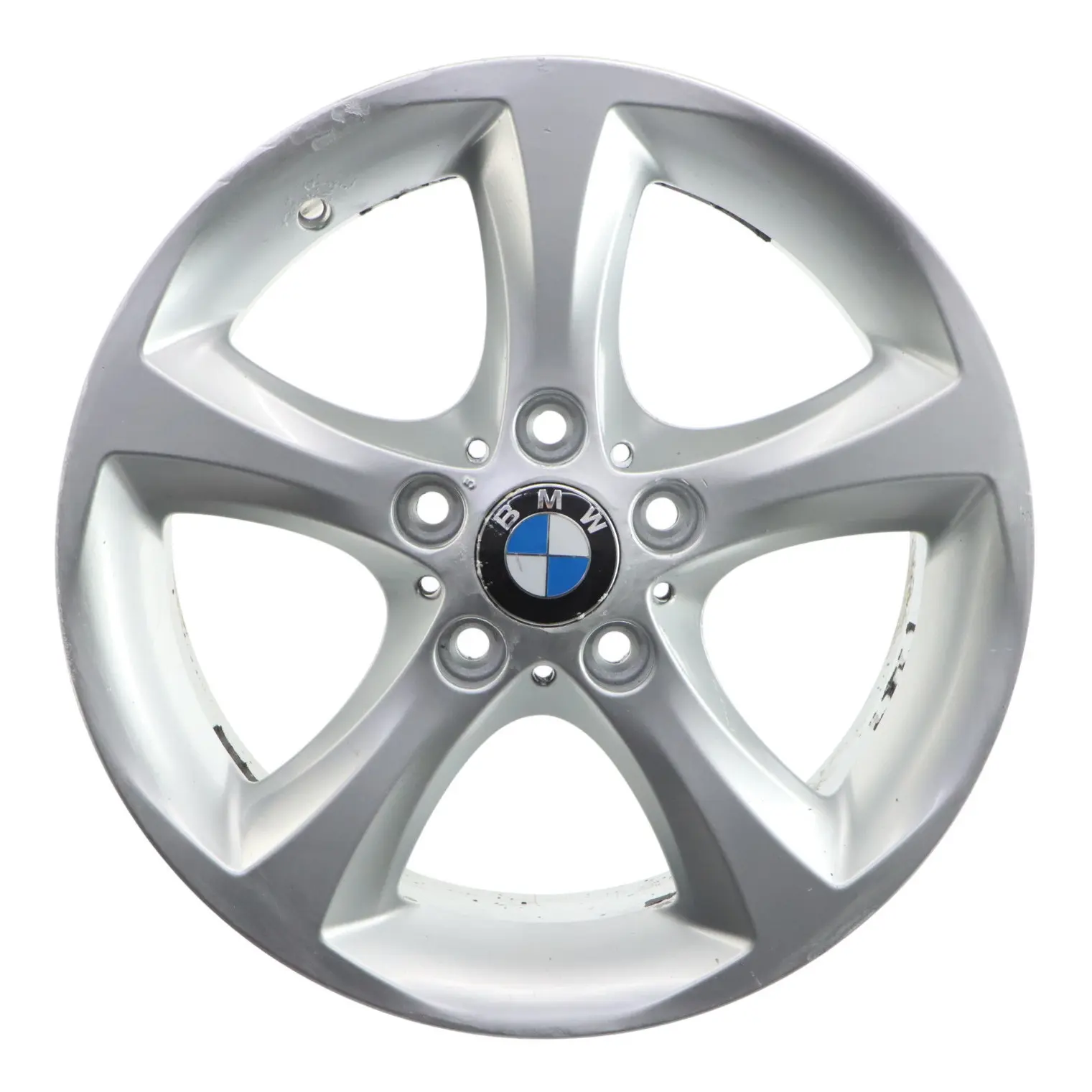 BMW E81 E82 E87 E88 Leichtmetallfelge Silber 17" 7J ET:47 6778219