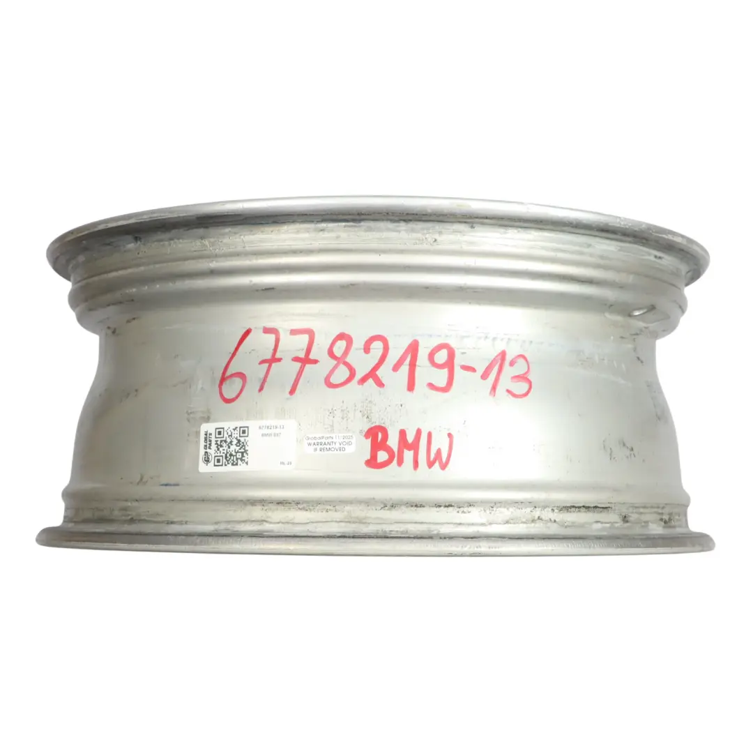 BMW E81 E82 E87 E88 Llanta Aleación Plata 17" 7J Start Spoke 256 ET:47 - SKU 6778219-13 - Número de pieza 6778219