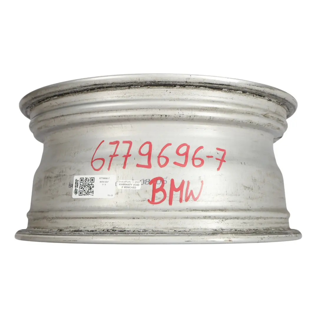 BMW E81 E87 E88 Silver Wheel Alloy Rim 16" 7J ET:44 Double Spoke 222 - SKU 6779696-7 - Part number 6779696