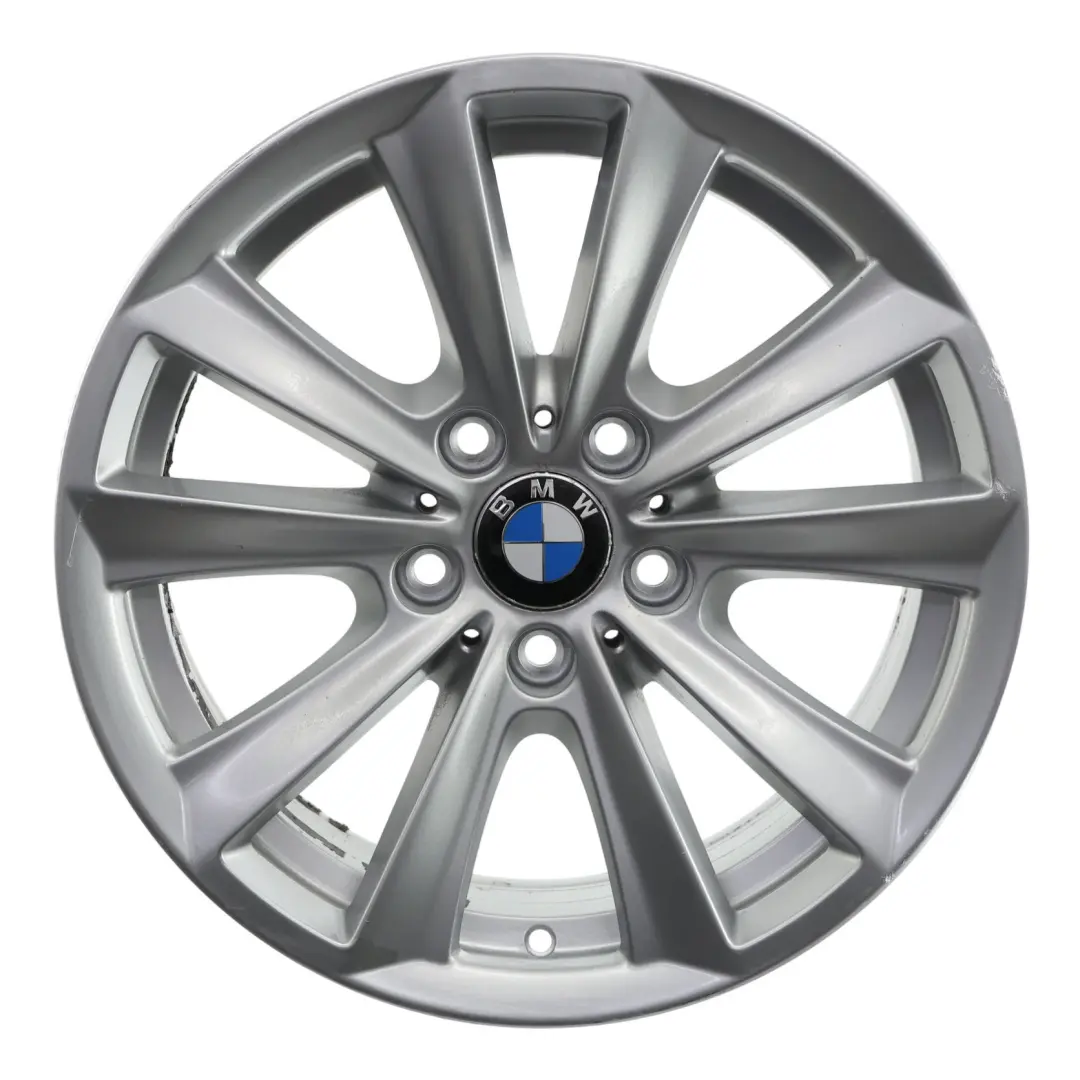 Alu Felge Alufelge 17" V-Speiche 236 8J ET:30 für BMW F10 F11 F12 mit Teilenummer 6780720 BMW F10 F11 F12 Alu Felge Alufelge 17" V-Speiche 236 8J ET:30 - SKU 6780720-2 - Teilenummer 6780720