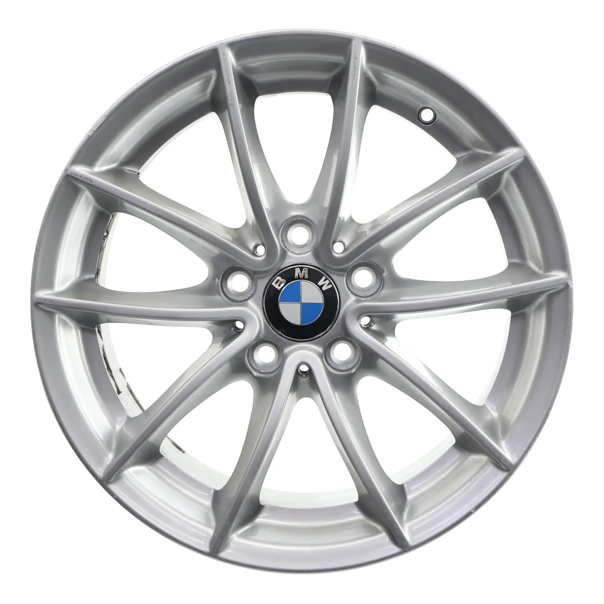 Wheel Rim BMW X3 F25 X4 F26 Silver Alloy 17" V Spoke 304 7,5J ET:32 6787575