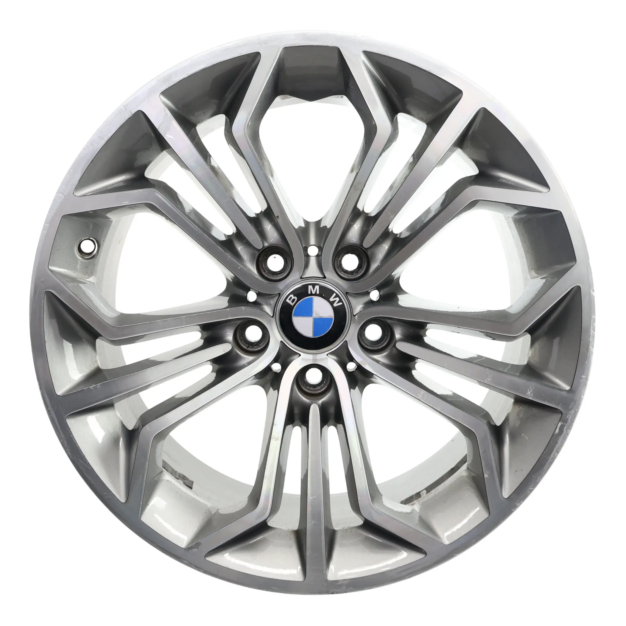 Wheel Rim BMW X1 E84 Alloy Ferricgrey 18" Honeycomb Styling 323 8J ET:30 6789147