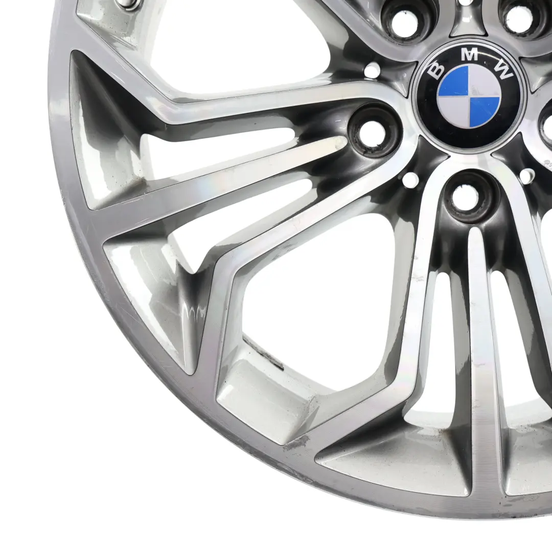 Llanta BMW X1 E84 Ferricgrey 18" Honeycomb Styling 323 8J ET:30 para con número de pieza 6789147 Llanta BMW X1 E84 Ferricgrey 18" Honeycomb Styling 323 8J ET:30 - SKU 6789147-1 - Número de pieza 6789147
